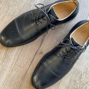 Belvedere Duke Black Cap Toe Men’s Shoes